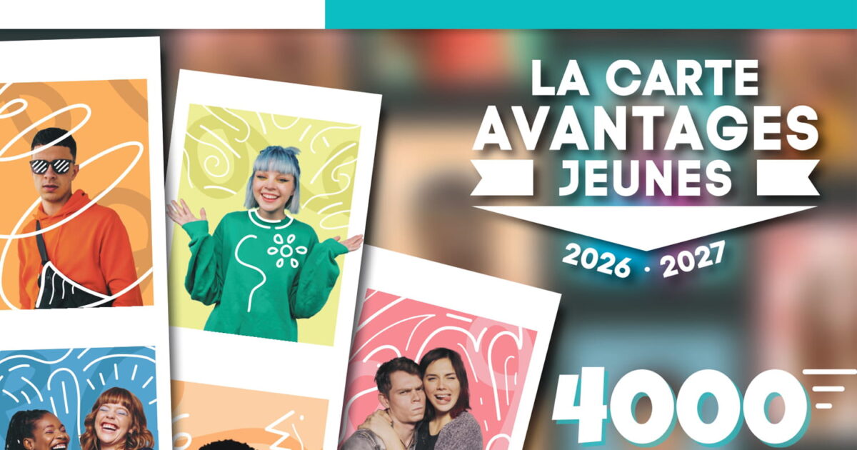Jeu concours : Gagnez votre carte Avantages Jeunes 2026/2027 • macommune.info
