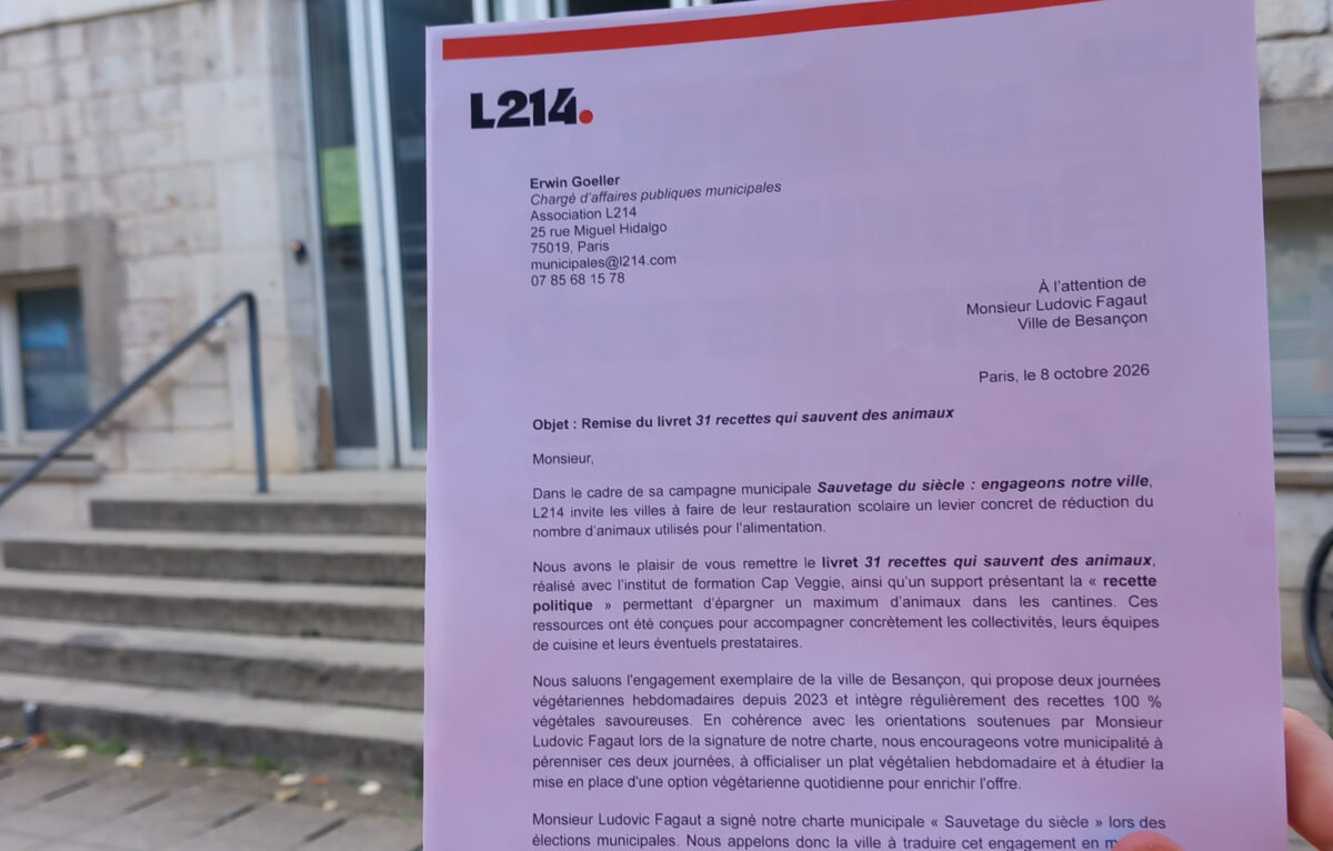  &copy; L214 Besançon