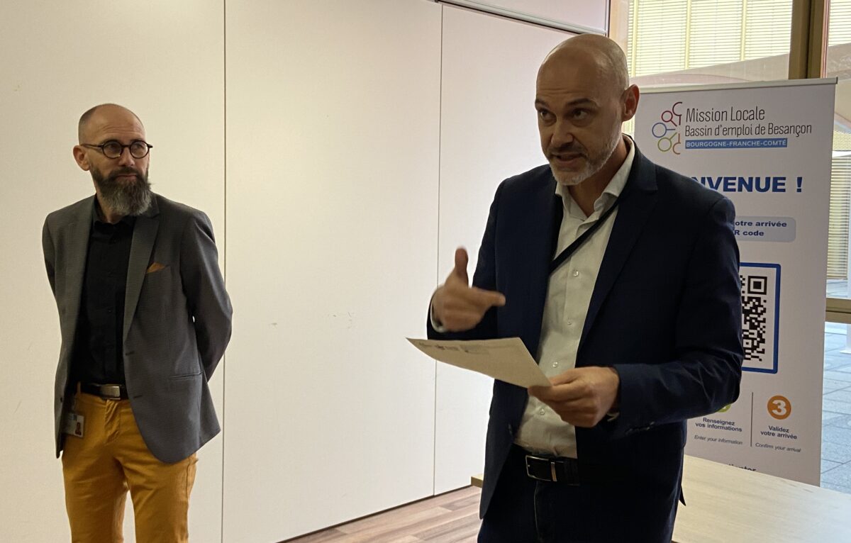 Sébastien Perrin et Jean-François Locatelli. &copy; Élodie R.